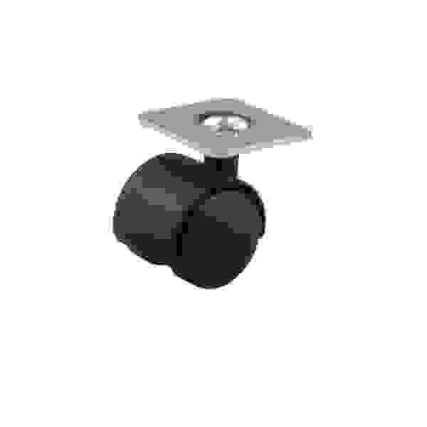 StrongCastors Kolečko 30 mm plotnička černé