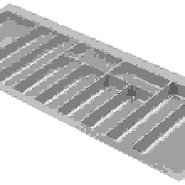 Příborník Nolago stříbrná pro Merivobox 120 (1108x 423 mm)
