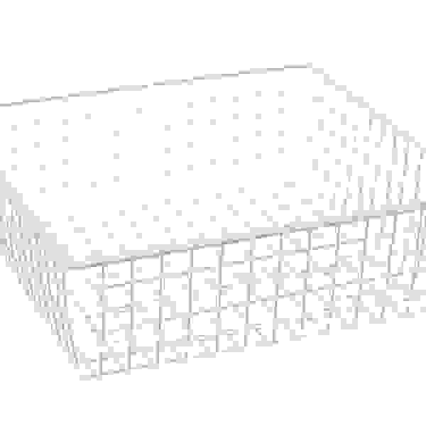 StrongWire Koš drátěný flex 436x494x85mm bílá