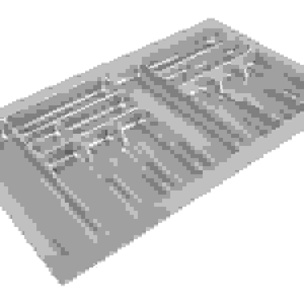 StrongIn Příborník 90/490 (835 x 490 mm) metalíza