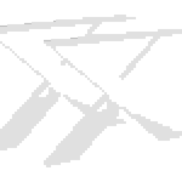 STRONG stolová podnož X, 420x580, bílá