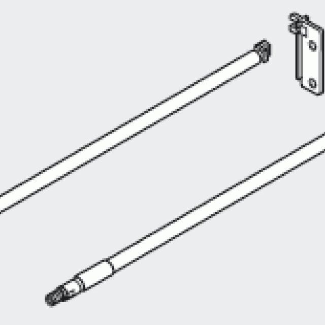 BLUM ZRE.471S.ID reling 500mm bílý