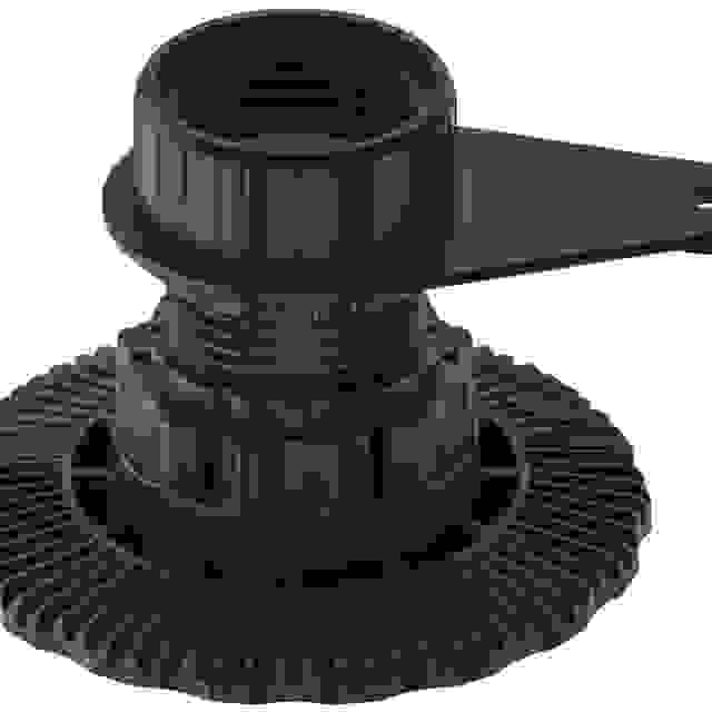 Häfele - Kluzák k přišroubování, s montážní podložkou, pro soklový systém Häfele Axilo® 78 / 35–48mm