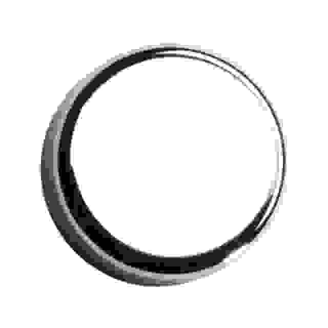 HETTICH 40341 Krytka "A" (tvar O) pro sklo 4-5,2 mm Cr lesk
