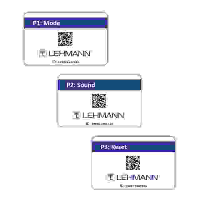 LEHMANN Sada karet pro elektronické zámky Mifare - Mode, Sound, Reset