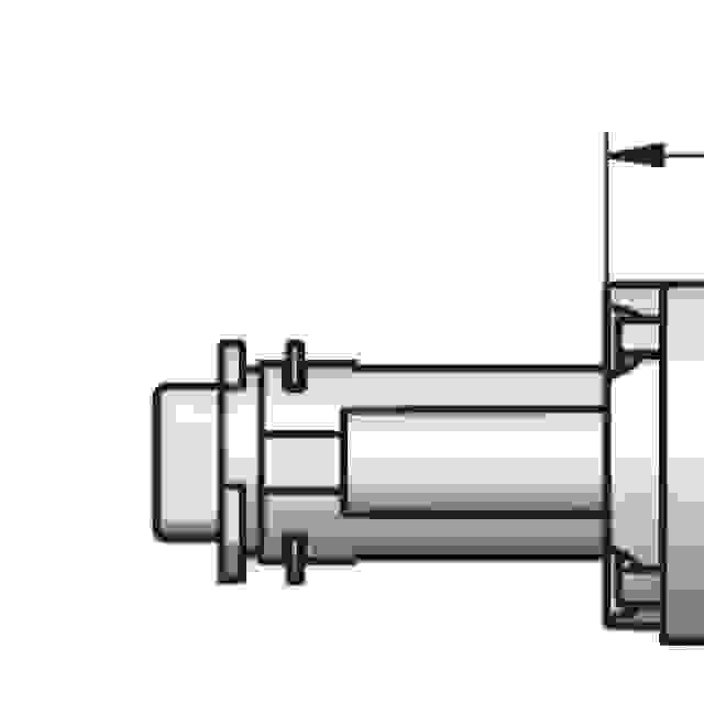 LEHMANN Prodloužení cylindru 22 mm (180° P4 16,5mm)