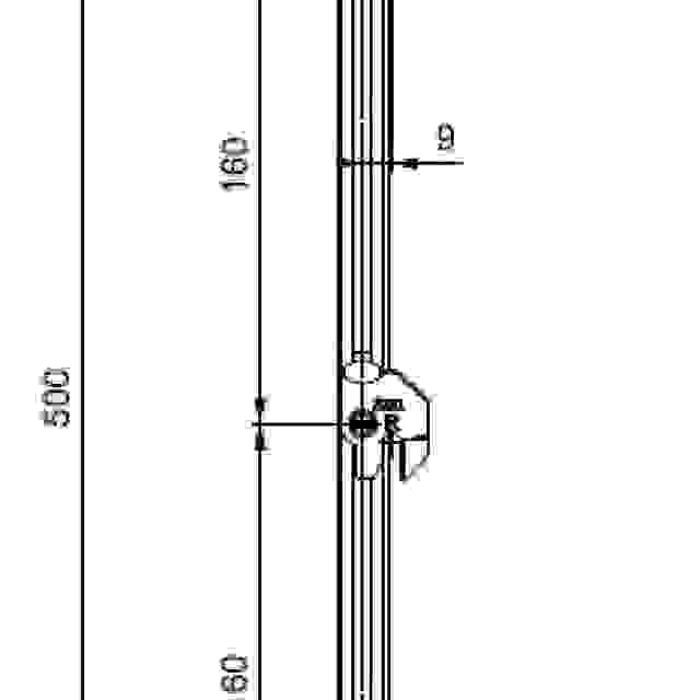 LEHMANN Tyč SVS3 Typ 2 (1+3 výška 515 mm)