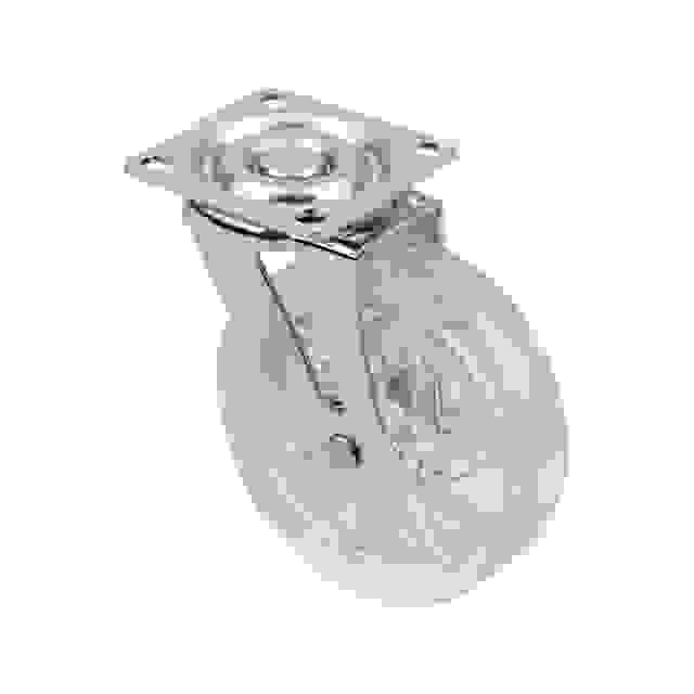 StrongCastors Kolečko TOP, průměr 75 mm, transparentní čirá, bez brzdy