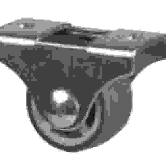 StrongCastors Kolečko 25 mm, šedé, pevné, měkčený běhoun