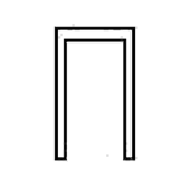 SISCO U profil alu 2000mm art. 0251GF