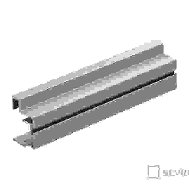 SEVROLL 04552 Faworyt II úchytová lišta 16/18mm 2,7m stříbrná