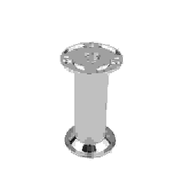 StrongLegs nábytková noha FA007, 150Rmm, chrom matný/chrom lesklý