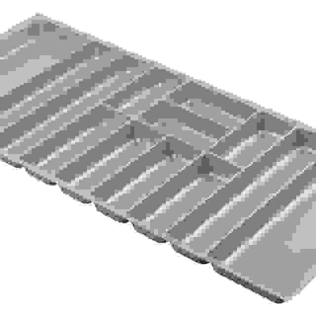 Příborník Nolago stříbrná pro Merivobox 120 (1108x 473 mm)