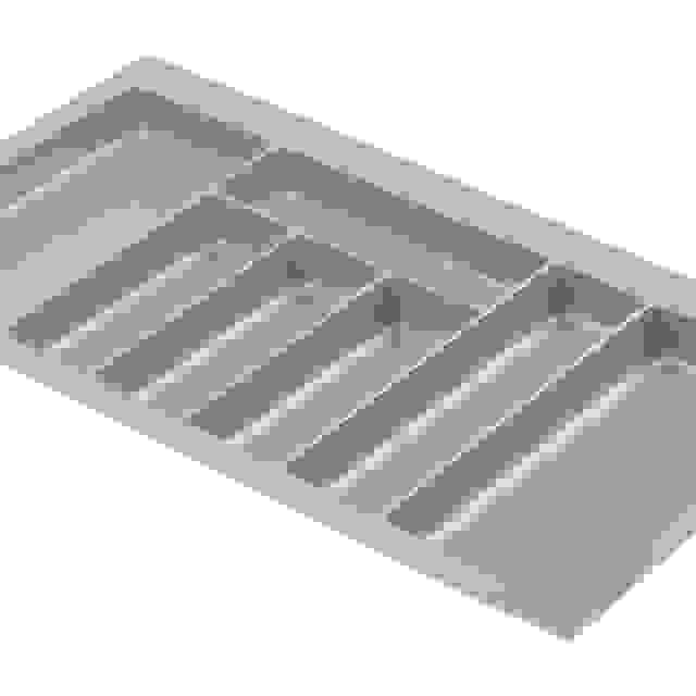 Příborník Nolago stříbrná pro Merivobox 90 (808x 423 mm)