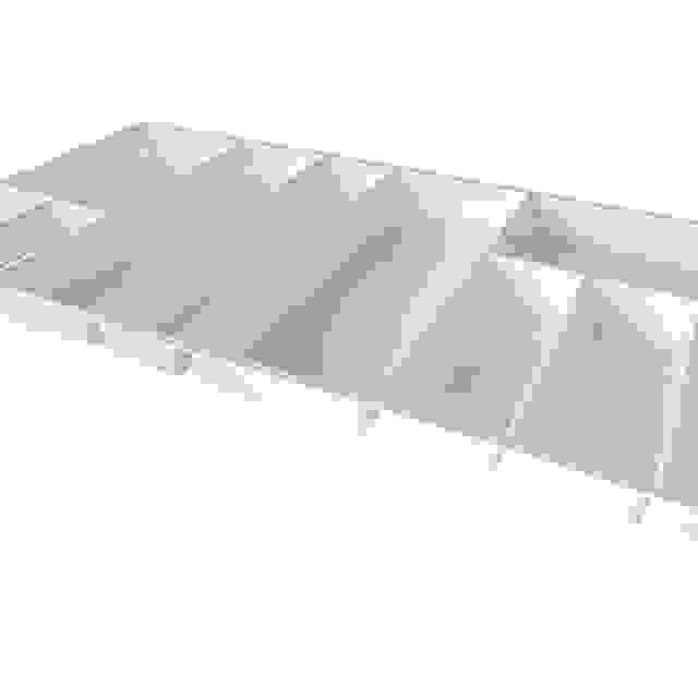 Příborník SKY 500/100 (922 x 474 mm) bílý