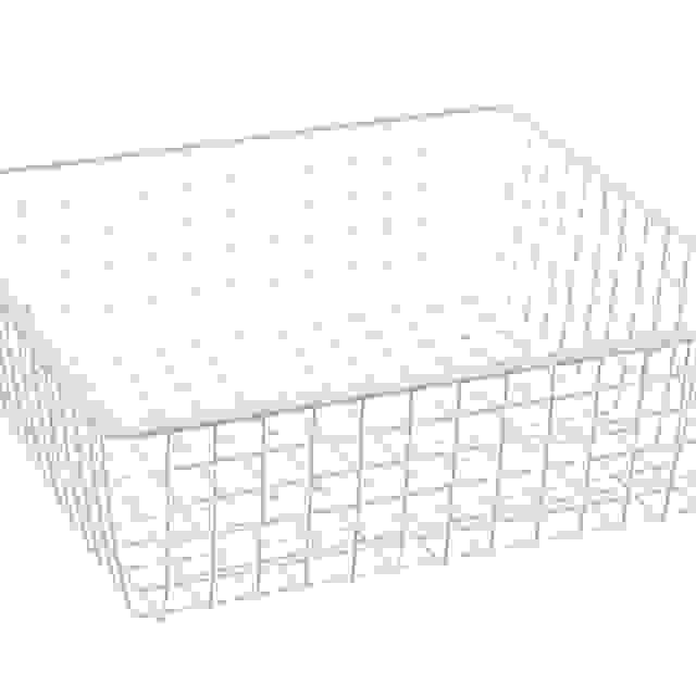 StrongWire Koš drátěný flex 436x494x85mm bílá