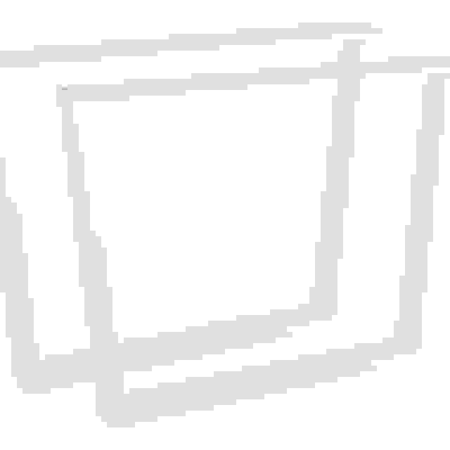 STRONG stolová podnož konvexní, 420x580, bílá