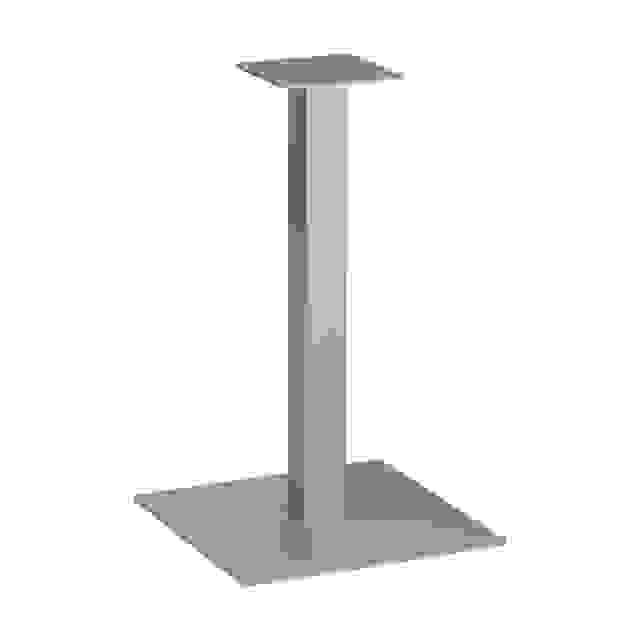 STRONG Stolová noha centrální 450x450 stříbrná