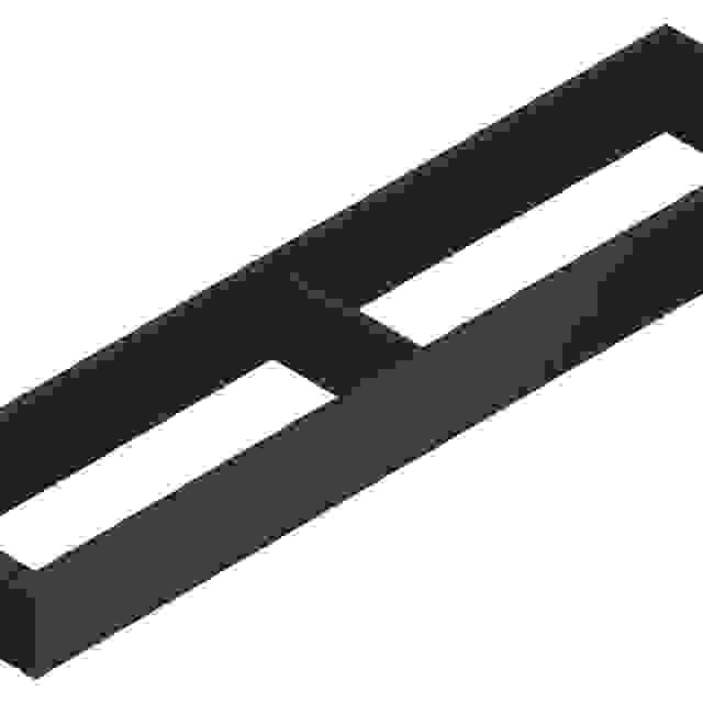 BLUM ZC7S500RS1 Ambia-line rámeček pro LBX/MVX, NL=500/Š=100 karbon černá CS-M