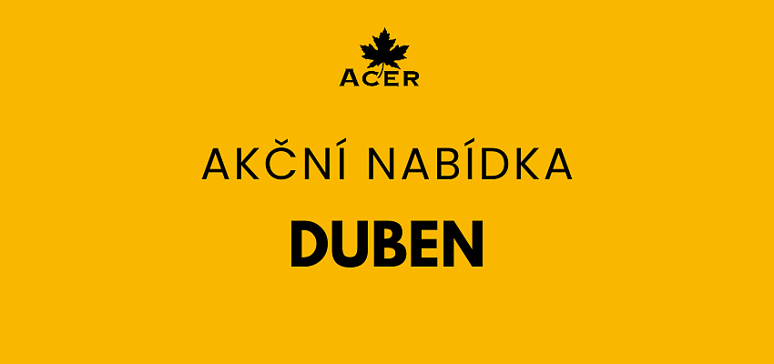 AKČNÍ NABÍDKA - DUBEN
